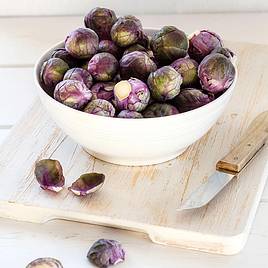 Brussels Sprout Seeds - Red Rubine