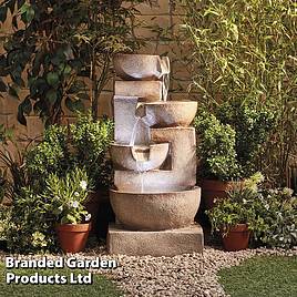Serenity - Four Tier Laguna Cascade Water Feature