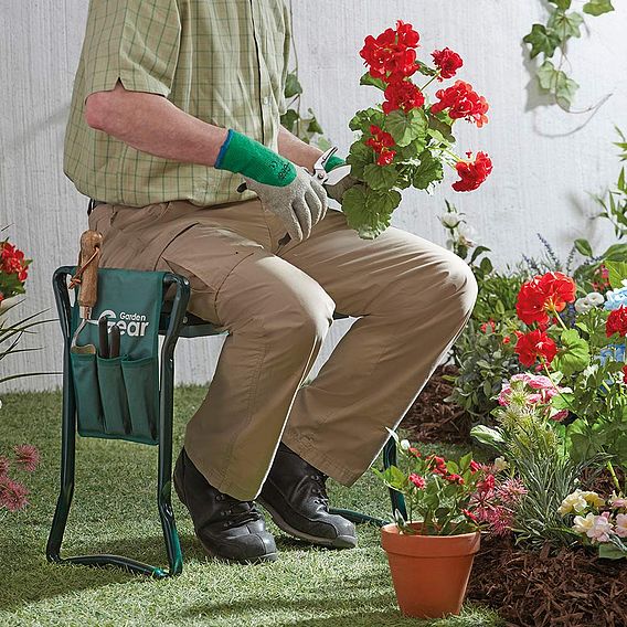 Garden Kneeler With Tool Bag