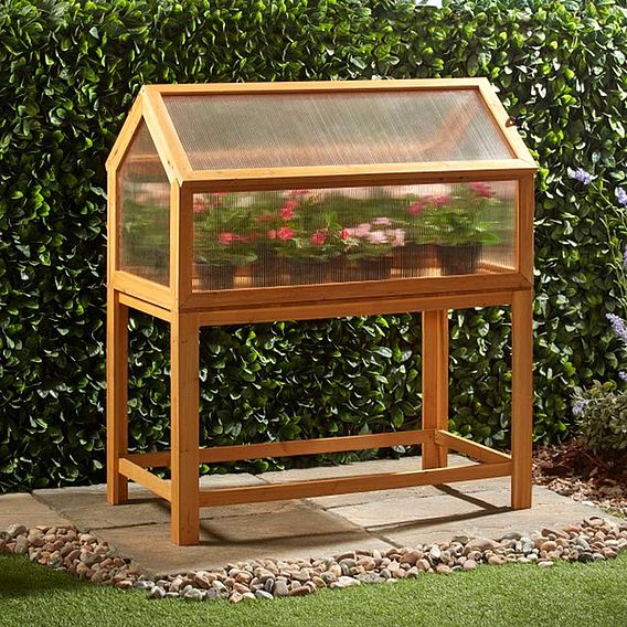 Garden Grow Raised Wooden Cold Frame