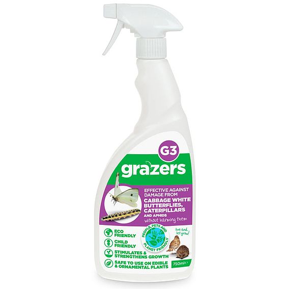 Grazers G2 & G3 Slug, Snail and Caterpillar Repellant - Duo Pack