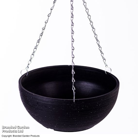 Garden Gear - Flecked Stone Effect Hanging Basket