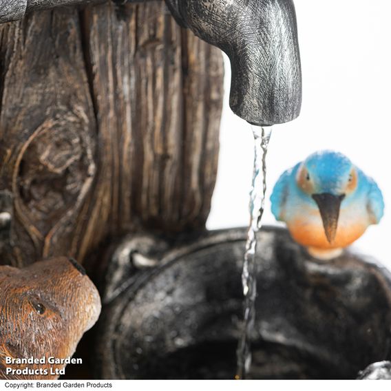Serenity - Otters and Kingfishers Water Feature
