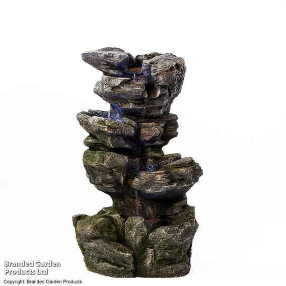 Serenity - Cascading Rock Water Fall Water Feature