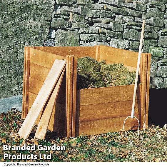 Modular Wooden Compost Bin