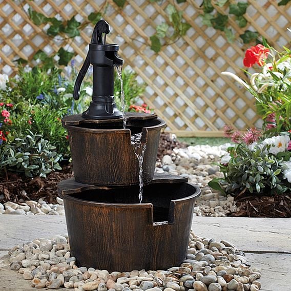 Serenity - Barrel Water Feature