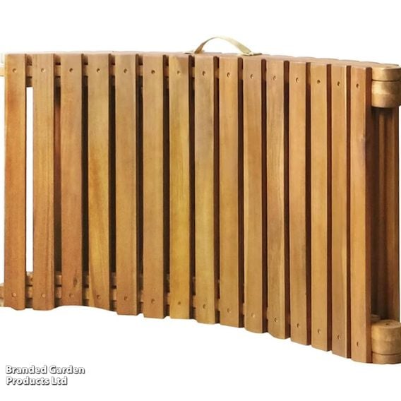 Garden Gear - Acacia Sun Lounger with Cushion