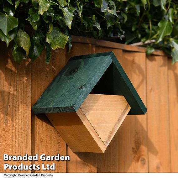 Happy Beaks - Robin Nest Box with Green Roof