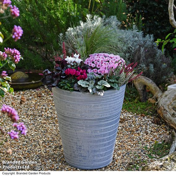 Garden Gear - Caesar Trinity Marble Effect Planter