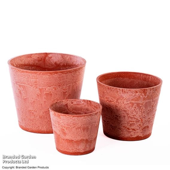 Garden Gear - Caesar Marble Effect Terracotta Planters