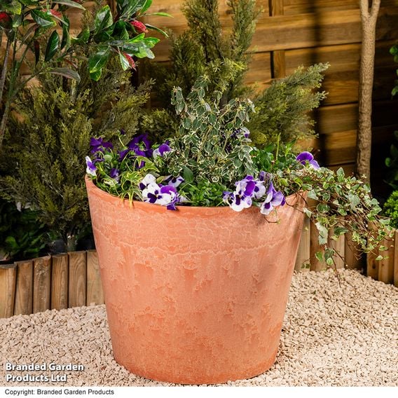 Garden Gear - Caesar Marble Effect Terracotta Planters