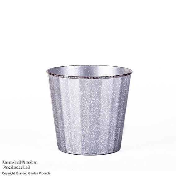 Steel Effect Planter