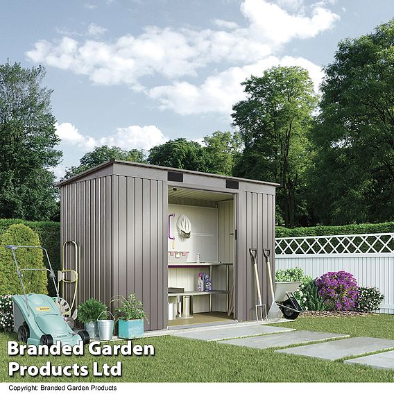 Garden Gear Pent Metal Shed 6.6 X 3.9ft
