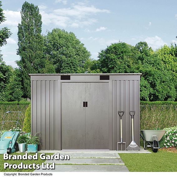 Garden Gear Pent Metal Shed 6.6 X 3.9ft