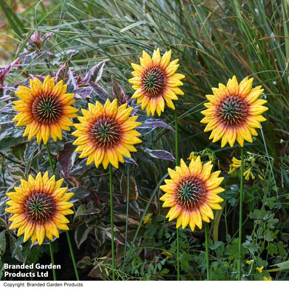 Garden Gear - Metal Sunflower Stakes
