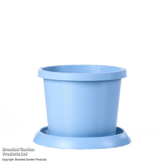 Mayan Blue Tower Pot