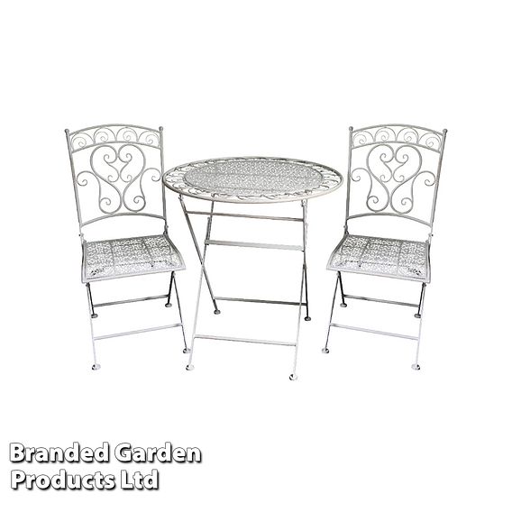 Wrought Iron Garden Bistro Set