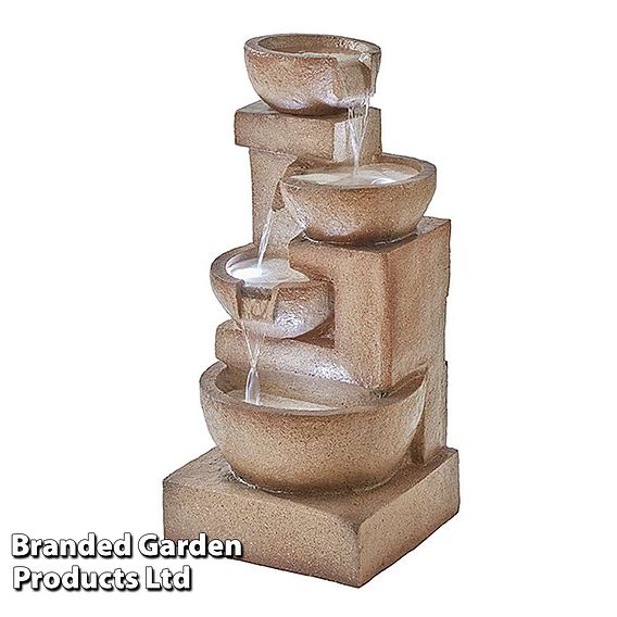 Serenity - Four Tier Laguna Cascade Water Feature